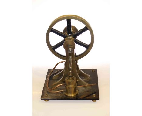 Scratch built model steam stationary engine