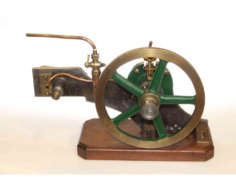 Scratch built model steam stationary engine