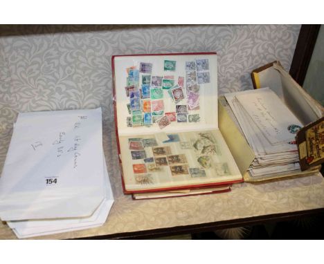 Collection of stamps, first day covers and Victorian envelope