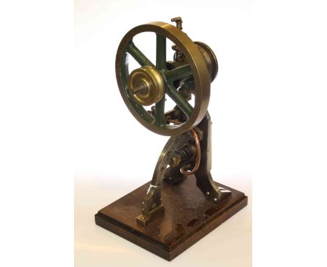 Scratch built model steam stationary engine