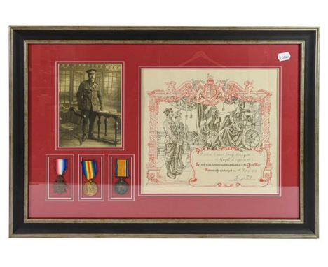 A First World War Trio, awarded to  1239 (later 548141) Driver George Setchfield, Royal Engineers, comprising a 1914-15 Star,