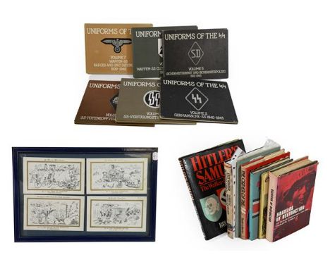 The Relief of Khartoum - A Rare Set of Four Un-issued Christmas and New Year Greetings Cards, each with a black engraved cari