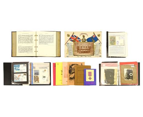 The Royal Marines Light Infantry:- an interesting archive of photographs, ephemera and booklets, including two albums of cabi
