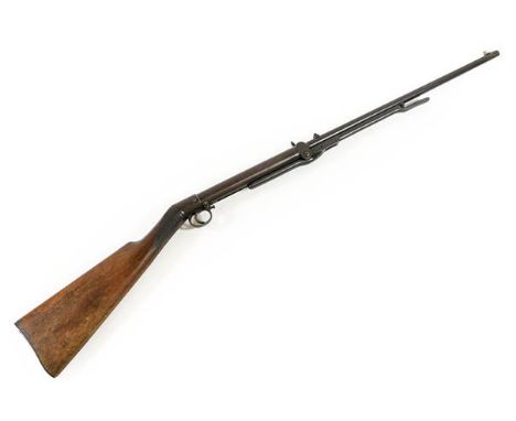 PURCHASER MUST BE 18 YEARS OF AGE OR OVER A BSA Lincoln Jefferies' Patent Underlever Air Rifle, .177 calibre, numbered 6659, 