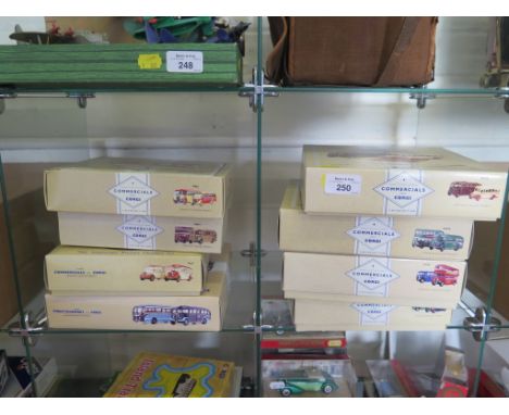 Corgi Classics: Eight twin sets of buses including South Wales, Provincial and Yelloway in original boxes (8)