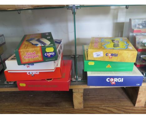 Corgi Bus Issues: Barton, Battle of Britain, Island Transport and Northen Collection in original boxes (10)