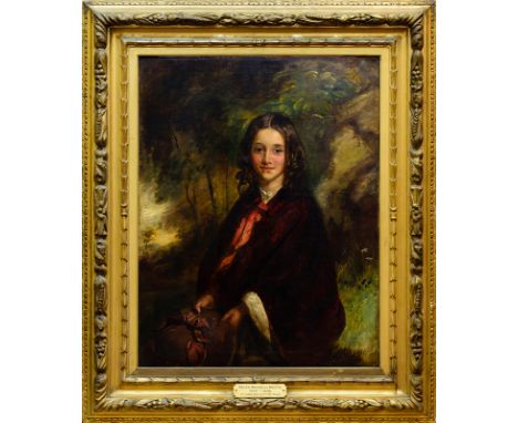 JOHN R BALLANTYNE RSA (SCOTTISH 1815 - 1897),
PORTRAIT OF HELEN WAHAB OR MACFIE (1844-1896)
oil on canvas
91cm x 71cm
Framed
