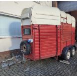 Rice double horse trailer - converted to a catering trailer