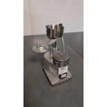 Sammic manual hamburger press