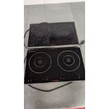(2) Caterlite DF824 double induction hobs