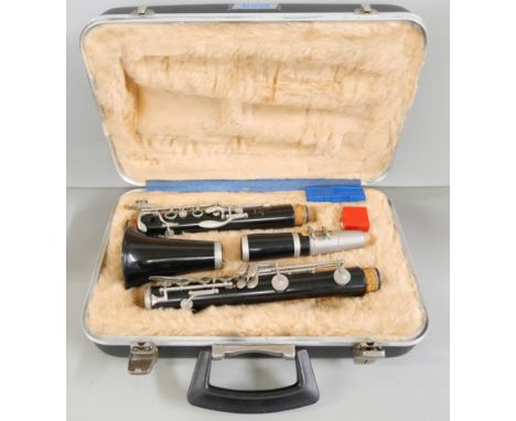 A Boosey &amp; Hawks London Regent clarinet in fitted case 