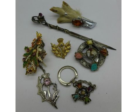 Celtic jewellery and a letter opener