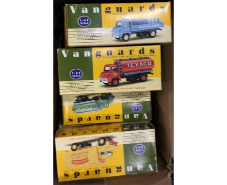 VANGUARD: Eleven boxed 1:64 scale model vans. Est. £20 - £30.