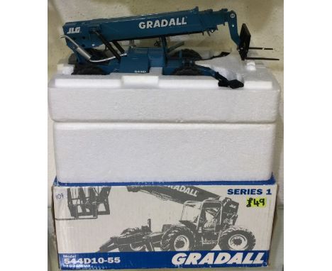 GRADHALL: A 1:32 scale boxed model of a 544D10-55 Telehandler. Est. £30 - £40.