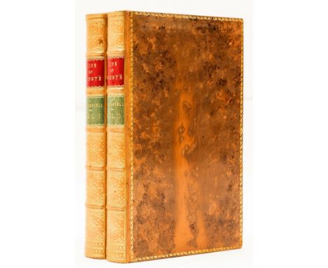 Gaskell (Elizabeth C.) The Life of Charlotte Bronte, 2 vol., first edition, half titles, engraved frontispieces, tissue guard