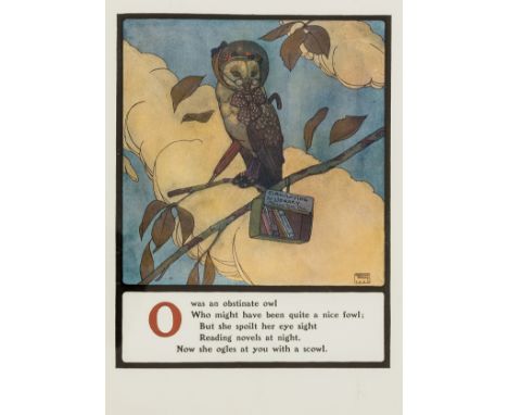 Dulac (Edmund) Lyrics Pathetic &amp; Humorous from A to Z, first edition, colour illustrations, original cloth-backed pictori