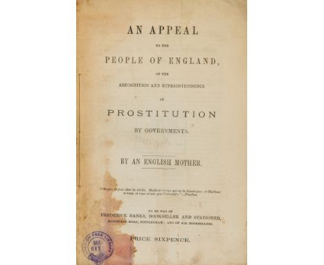 NO RESERVE Homosexuality.- Prostitution.-  Report of the Committee on Homosexual Offences and Prostitution, ex-library with b
