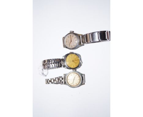 Vintage Rotary, Bulla, Avia wristwatches recommended for spares or repairs 