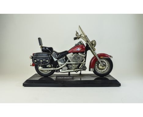 Harley Davidson Interest Novelty Telephone In The Form Of A Harley Motorbike, Official Licensed Product, KCL Technology Ltd. 