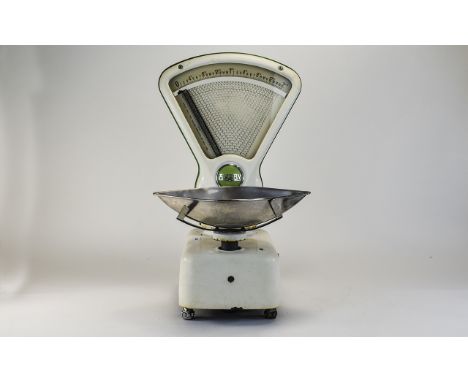 Avery Shop Scales Enamel Decoration
20" High