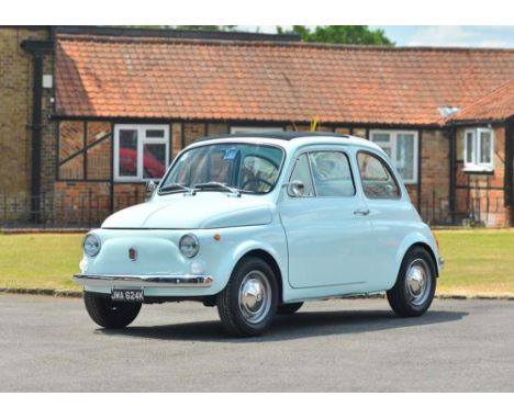 1972 Fiat 500 Lusso Transmission: manualMileage:35185Designed by Dante Giacosa, the Fiat 500 was produced between 1957 and 19