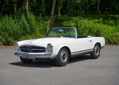 1964 Mercedes-Benz 230 SL Transmission: manualMileage:74600The 1964 Mercedes-Benz 230 SL, also known as the 'Pagoda', is a cl