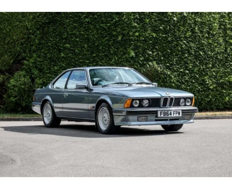 1988 BMW 635 CSi Highline Transmission: automaticMileage:33865Successor to the race proven E9 3.0CS/CSi, the BMW 6-Series was