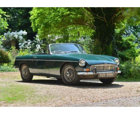 1969 MG B Roadster Transmission: manualMileage:32081The MGB was launched in May 1962 to replace the MGA and was introduced as