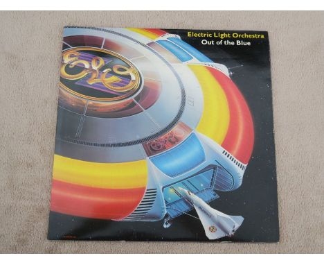 Electric Light Orchestra Out of the blue Double Vinyl UK LPUAR 100Gatefold sleeve and printed inner sleeves.Disc 1 is in near
