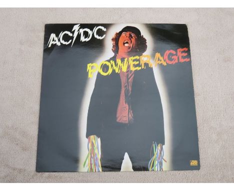 AC/DC Powerage Original UK Vinyl LP features Green & Orange Atlantic LabelK 50483The vinyl is in Excellent condition, the sle