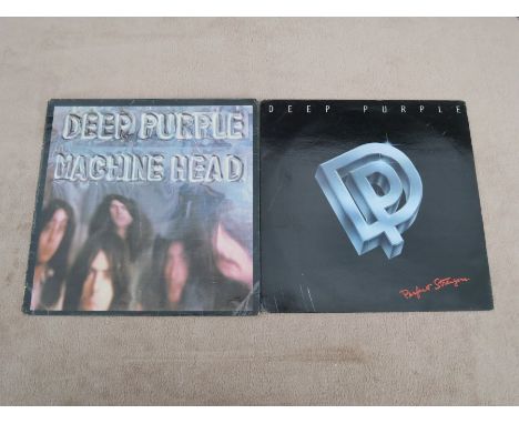 Deep purple lot of 2 vinyl albums Perfect Stranger Machine HeadMachine Head (Gramophone rims) gatefold sleeve good vinylPerfe