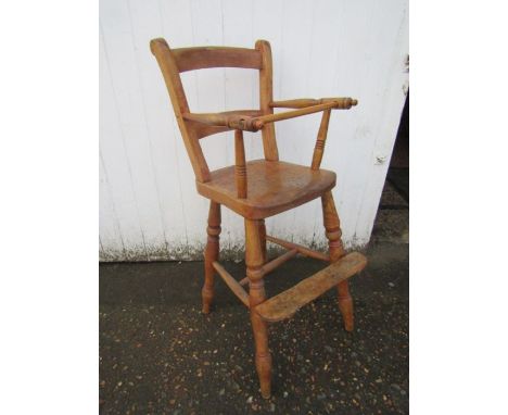 vintage high chair- for display only