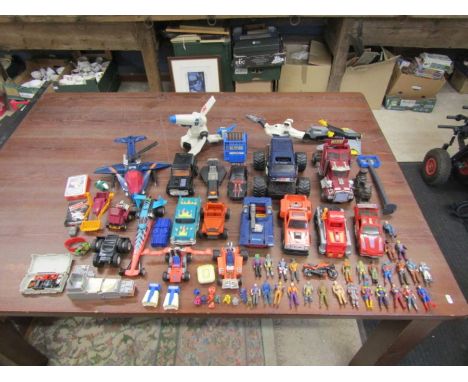 Collection of 1980's M.A.S.K action figures, vehicles and accessories etc&nbsp;