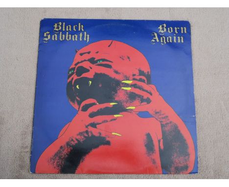 Black Sabbath Born Again Original UK Vinyl LP with inner sleeveVERL 8 Vertigo The vinyl is in near mint condition.The sleeve 