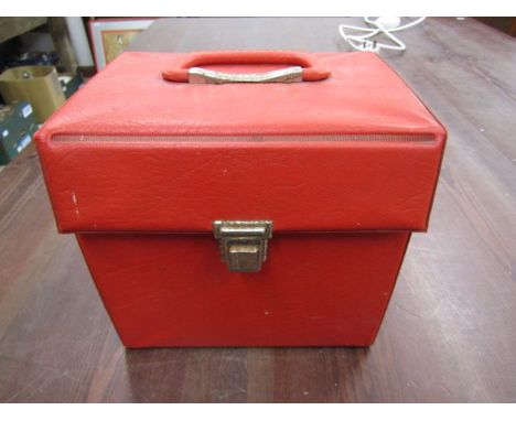 Collection Grunge records 45's inc&nbsp; red record case