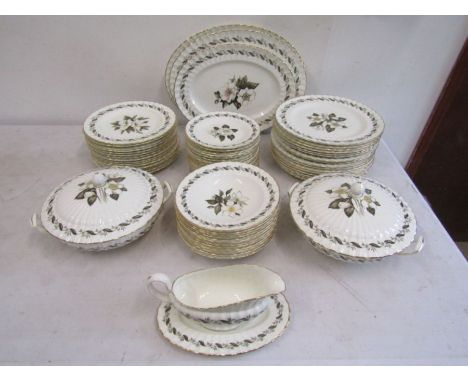 Royal Worcester 'Engadine' 70 piece dinner service