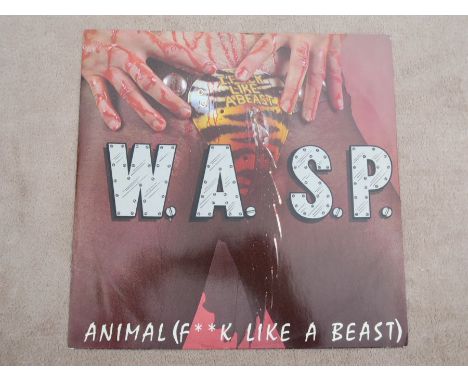 W.A.S.P. – Animal (F**k Like A Beast) Original Music for Nations Near Mint 12"Label: Music For Nations – 12 KUT 109The vinyl 