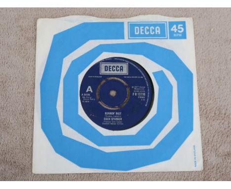 Cock Sparrer Runnin' Riot Original Punk 45 Decca OI!F R 13710Very Rare first pressing with Decca Sleeve. (Never issued with p