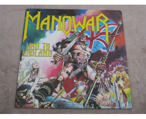 Manowar – Hail To England Music for Nations UK Vinyl LPLabel: Music For Nations – MFN-19Very Rare LP with inner sleeve all in