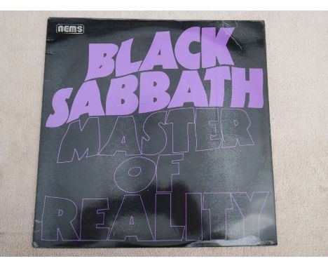 Black Sabbath Master Of Reality UK Vinyl LP Laminated sleeveNEL 6004The vinyl is in Excellent condition, the laminated sleeve