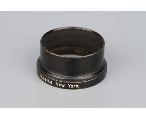 An E. Leitz New York Lens Hood, FISONThis auction is being held toraise funds for NHS Charities Together (Registered Charity 