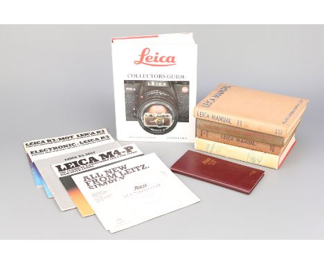 A Selection of Various Leica Literature, including Leica Collectors Guide by Bennis Laney (a lot)This auction is being held t