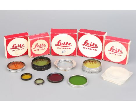 A Good Small Selection of Leica Filters, including YELDD, XOORU, IRZOO and others (a lot)This auction is being held toraise f
