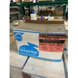 Ralston 30” x 38” extra strong garbage bags, 125 bags per box, 27 boxes