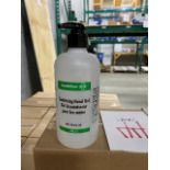 Healthcare Plus sanitizing hand gel, 6pcs per box, 11 boxes