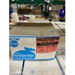 Ralston 30” x 38” extra strong garbage bags, 125 bags per box, 24 boxes
