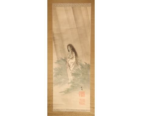 SEIKO / SAIKO (PROBABLY 19TH CENTURY) SUZUKI RYOKA / REIKA (ACT. C.1910-40) MEIJI OR LATER, 19TH OR 20TH CENTURY Two Japanese