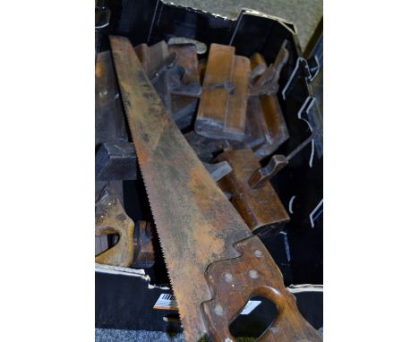 Tools - vintage planes, handsaws;  etc 