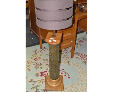 An unusual retro standard lamp, c.1970
