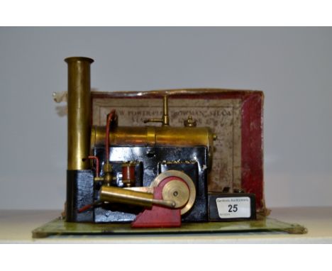 A new Power Plus Bowman steam stationary engine, boxed